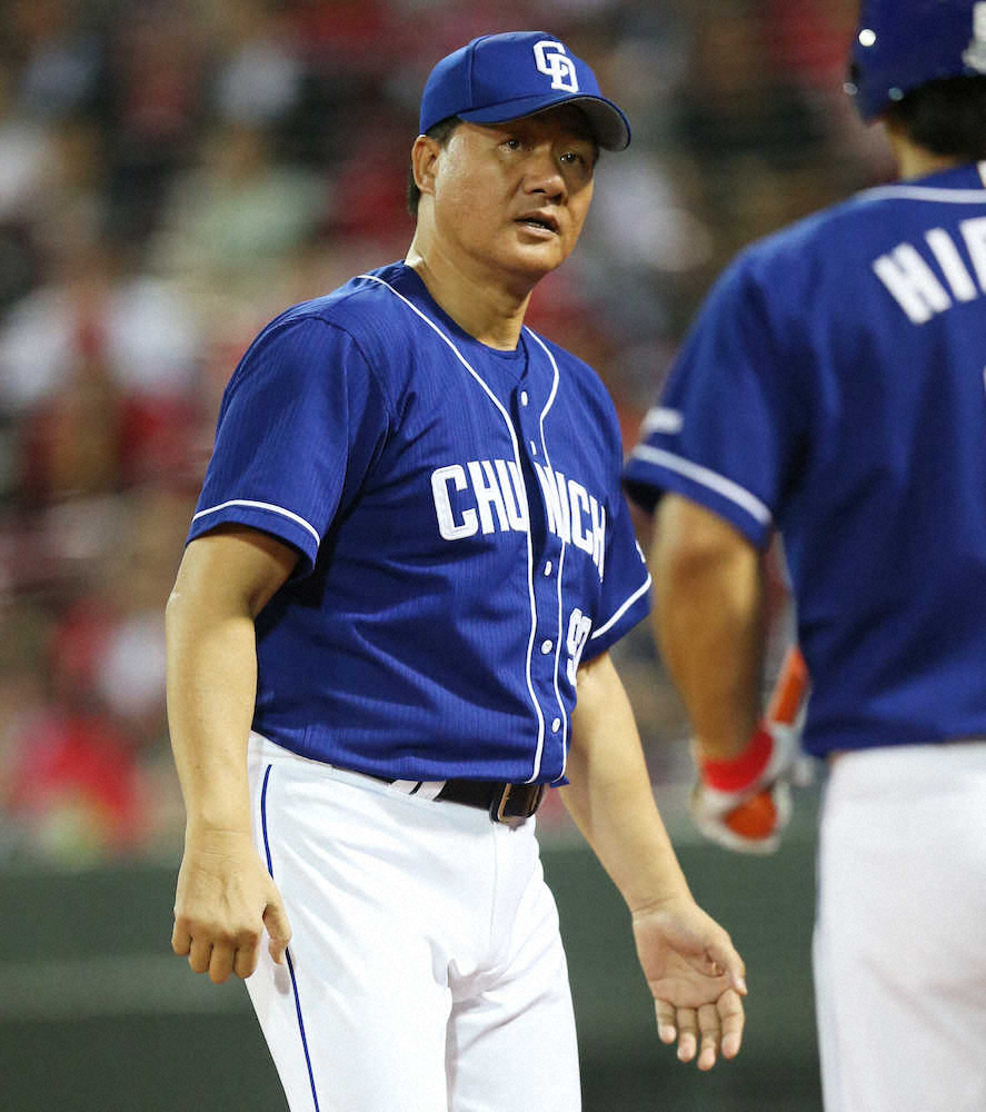 【画像・写真】中日3連敗で5割逆戻り　与田監督「次につなげるかが大事」