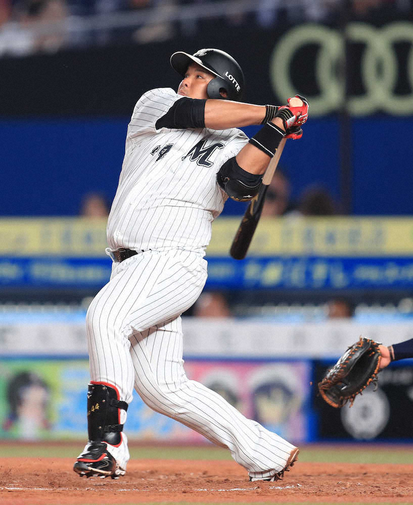 【画像・写真】ロッテ・井上が4番復帰へ　井口監督明言、1軍復帰後3試合で打率・462