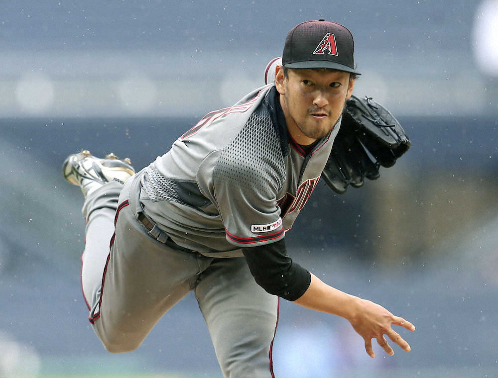 【画像・写真】　パイレーツ戦の9回に登板し、1回を無失点のダイヤモンドバックス・平野