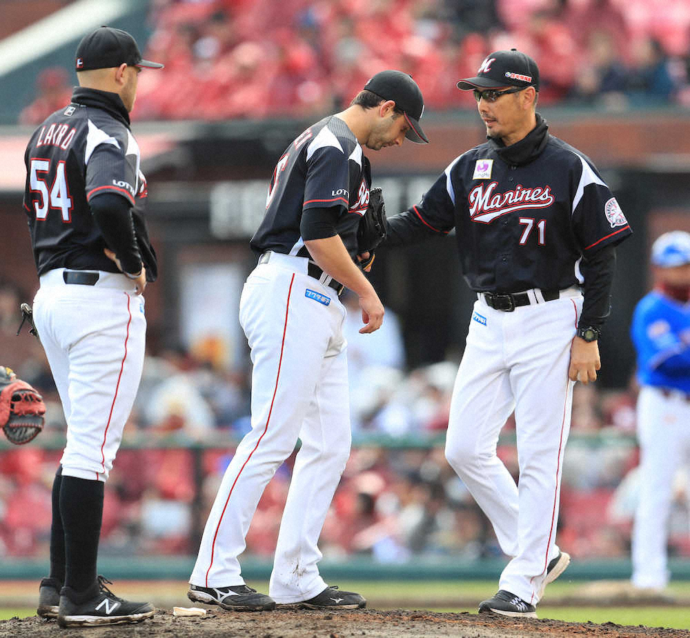 【画像・写真】ロッテ・ボルシンガー2勝目ならず　5点の援護も…5回途中5失点で降板