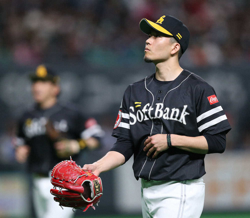 【画像・写真】ソフトB、快勝で首位浮上　千賀が4戦連続2桁奪三振で2勝目「いいもの出せている」