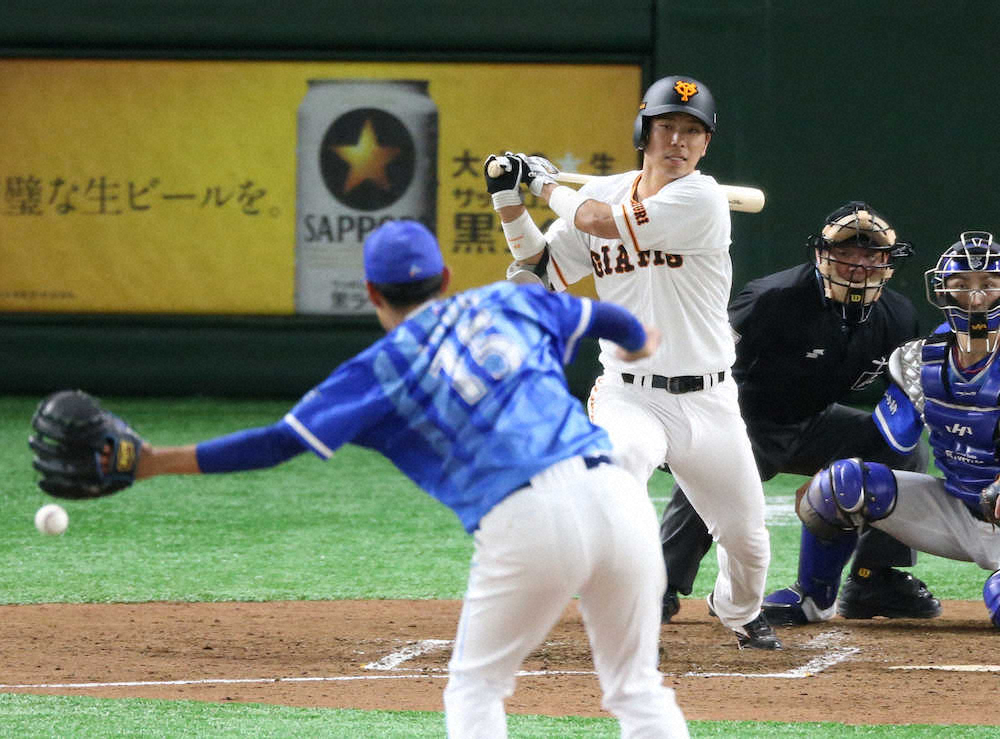 【画像・写真】巨人・大城、4戦ぶり先発で適時打＆好リード「アピールして結果出したい」