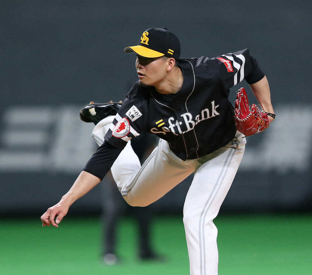 【画像・写真】ソフトB千賀、例年以上に三振にこだわる理由