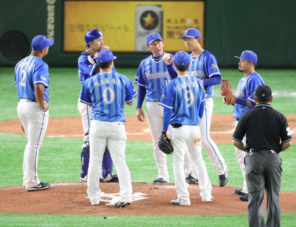 【画像・写真】DeNA・京山　4回72球3失点で降板　初回に2ラン被弾、9連敗中のチーム救えず「申し訳ない」