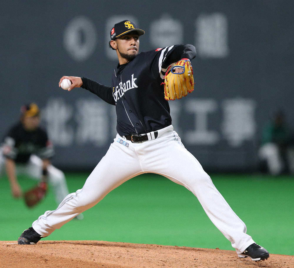 【画像・写真】ソフトバンク・スアレスが緊急降板、アクシデントか