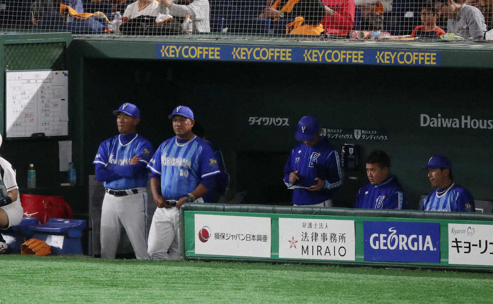 【画像・写真】DeNAついに10連敗…今季初先発・今村に7回まで大和の2安打のみ　8回、森福からソト2ランも…