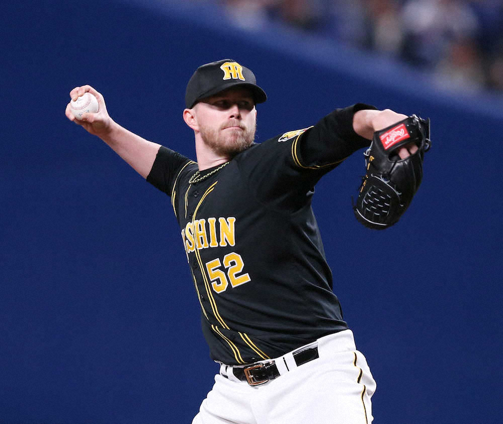 【画像・写真】阪神ジョンソン11戦連続零封　ピンチで好救援　「能見サン」に借り返した