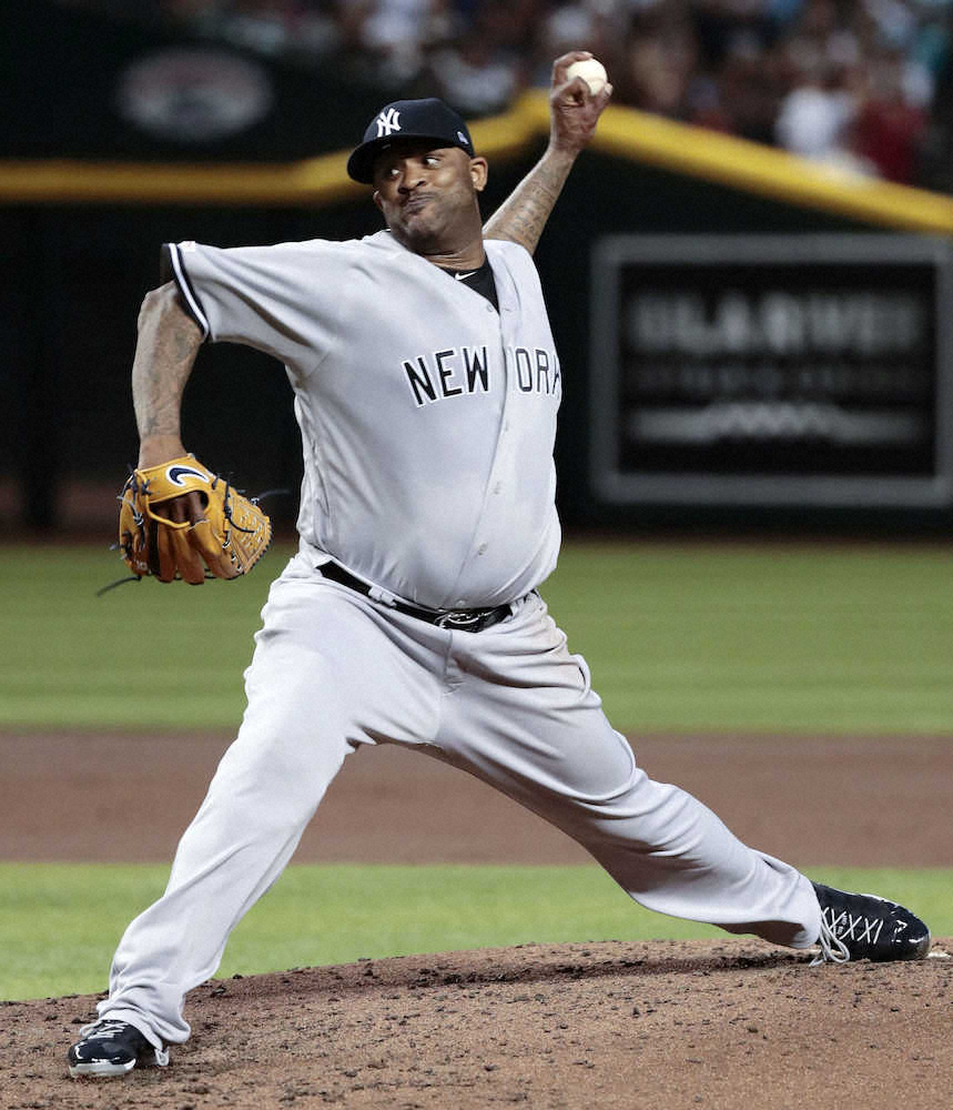 【画像・写真】ヤンキース・サバシア　史上17人目の通算3000奪三振達成　同僚・マー君も「凄い」