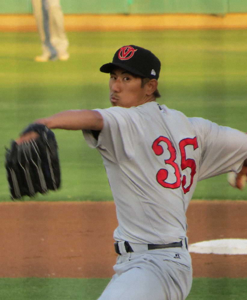 【画像・写真】Dバックス1A・吉川　ほろ苦デビュー戦、3回6安打5失点　「先発の役割が一つも…」