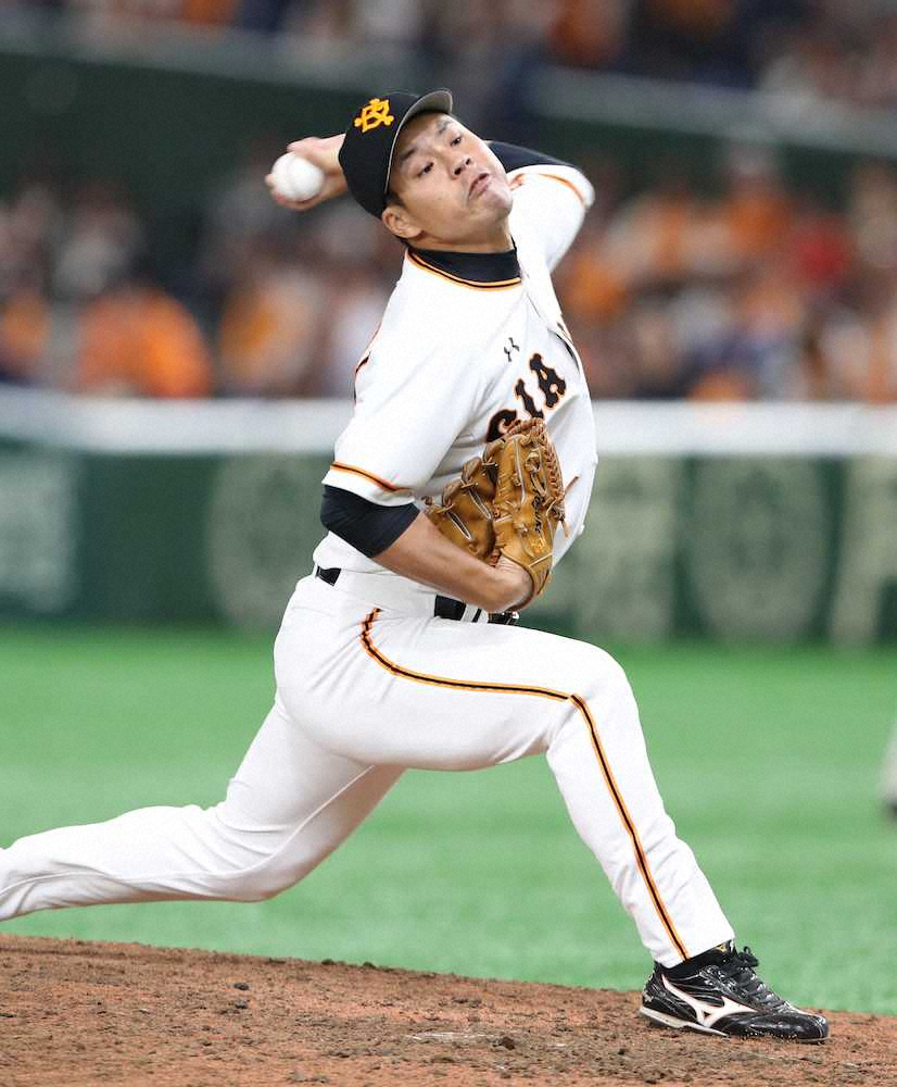 【画像・写真】4年ぶりに勝利を挙げた巨人・高木（撮影・大塚　徹）　　　　　　　　　　　　　　　　　　　　　　　　　　　　　　　　　　　　　　　　　　　　　　　　　　　　　　　　　　　　　　　　　　　　　　　　　　　　　　　　　　　　　　　　　　　　　　　　　　　　　　　　　　　　　　　　　　　　　　　　　　　　　　　　　　　　　　　　　　　　　　　　　　　