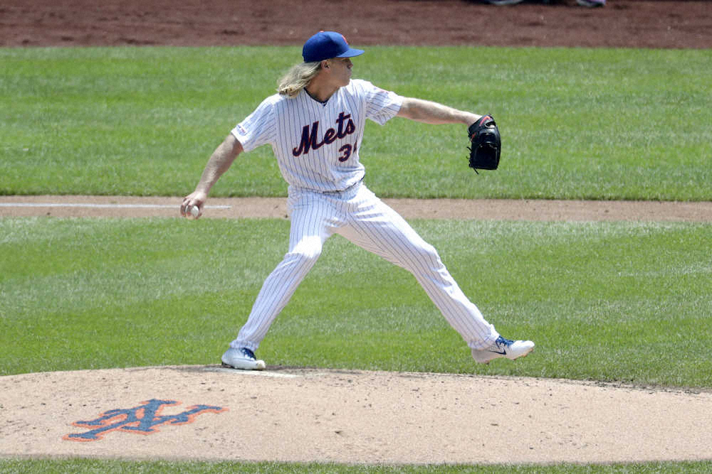 【画像・写真】メッツのシンダーガードが36年ぶりのワンマンショー　1―0で完封　唯一の得点は自身の本塁打