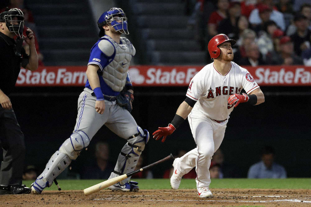 【画像・写真】エンゼルスが4連勝　トラウトは7号　ブルージェイズ戦のスイープは17年ぶり