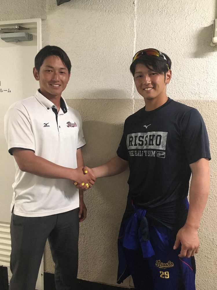 【画像・写真】立正大初勝利　立松ツインズ兄・由宇が決勝満弾　主将の涙に奮起