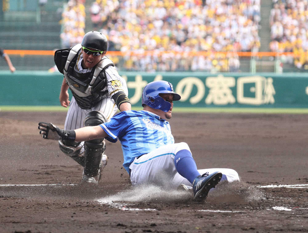 【画像・写真】DeNA　リクエスト実り苦手の西から先制点！神里がタイムリー