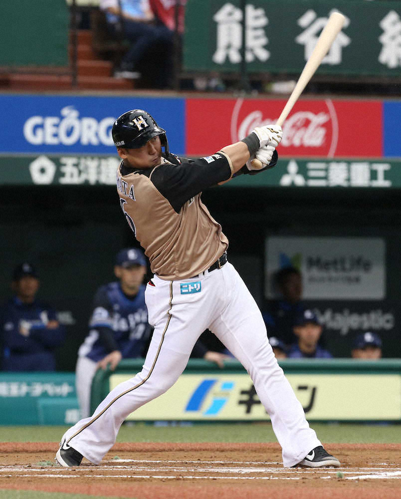 【画像・写真】日本ハム　先発全員17安打＆10点で快勝　加藤は5回1失点の好投で今季初勝利