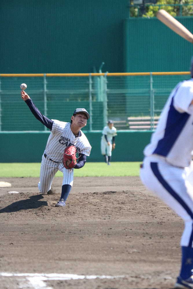 【画像・写真】大院大　逆転勝ちで18季ぶりＶの可能性残す　打田8回2失点の好投