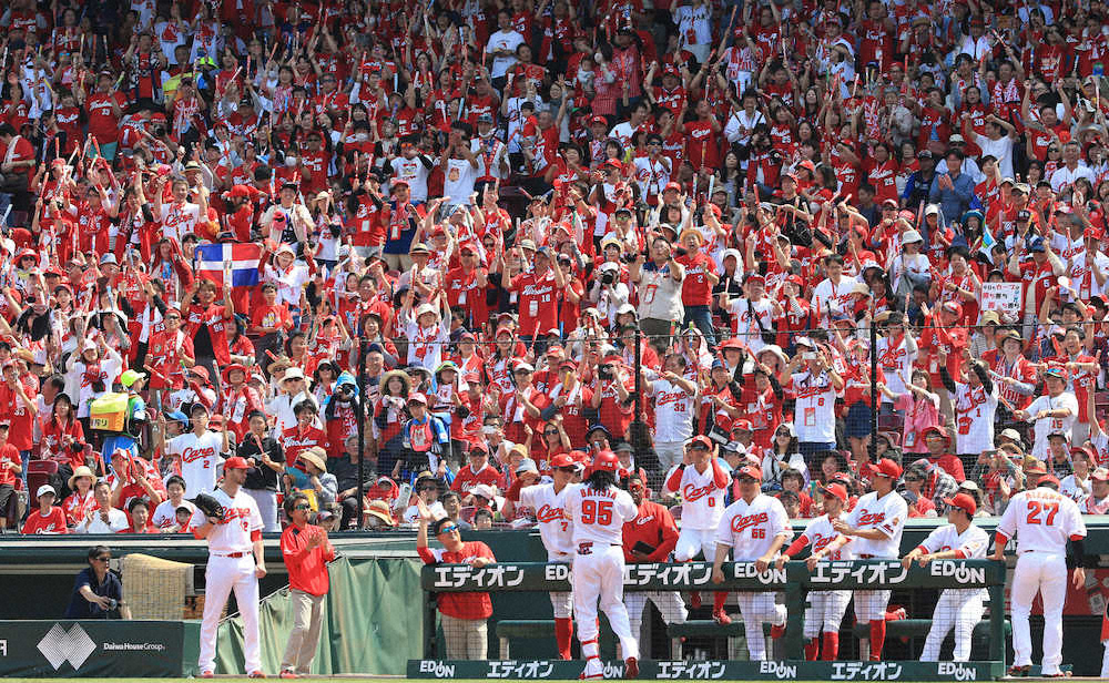【画像・写真】緒方監督退場も何の！広島が3連勝＆本拠マツダ8連勝、勝率5割復帰にあと1　バティ先制弾＆サヨナラ打