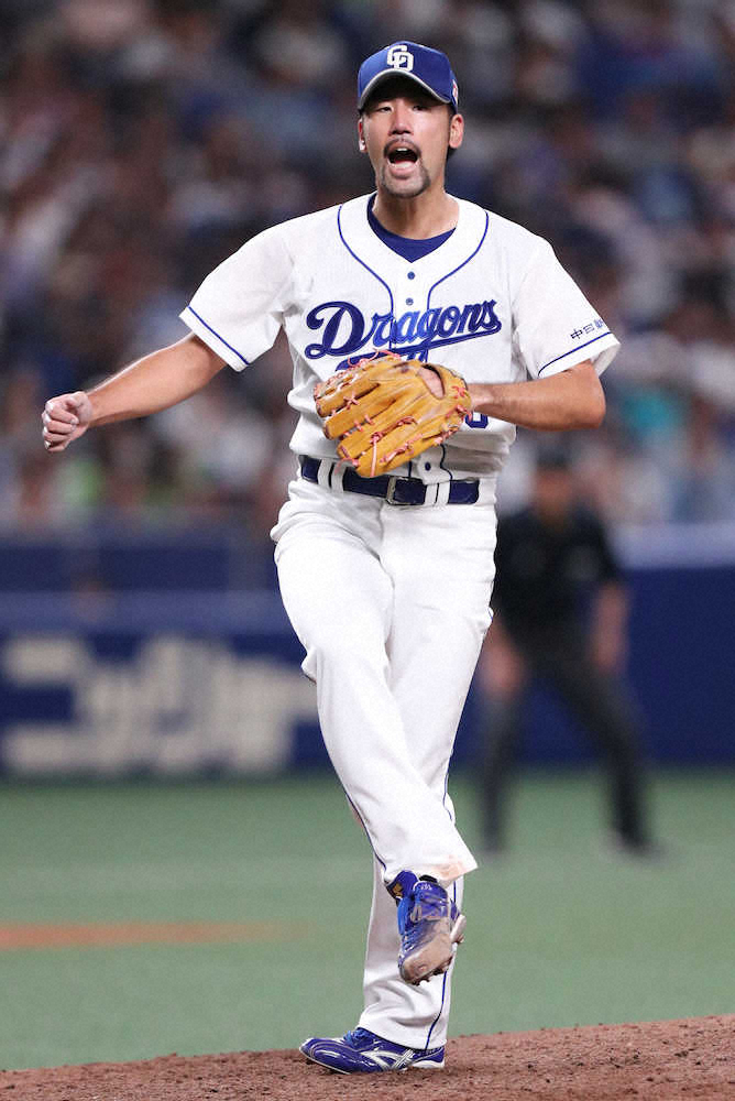 【画像・写真】中日・阿知羅　6年目のプロ初勝利！「攻める気持ちで」粘投5回2失点