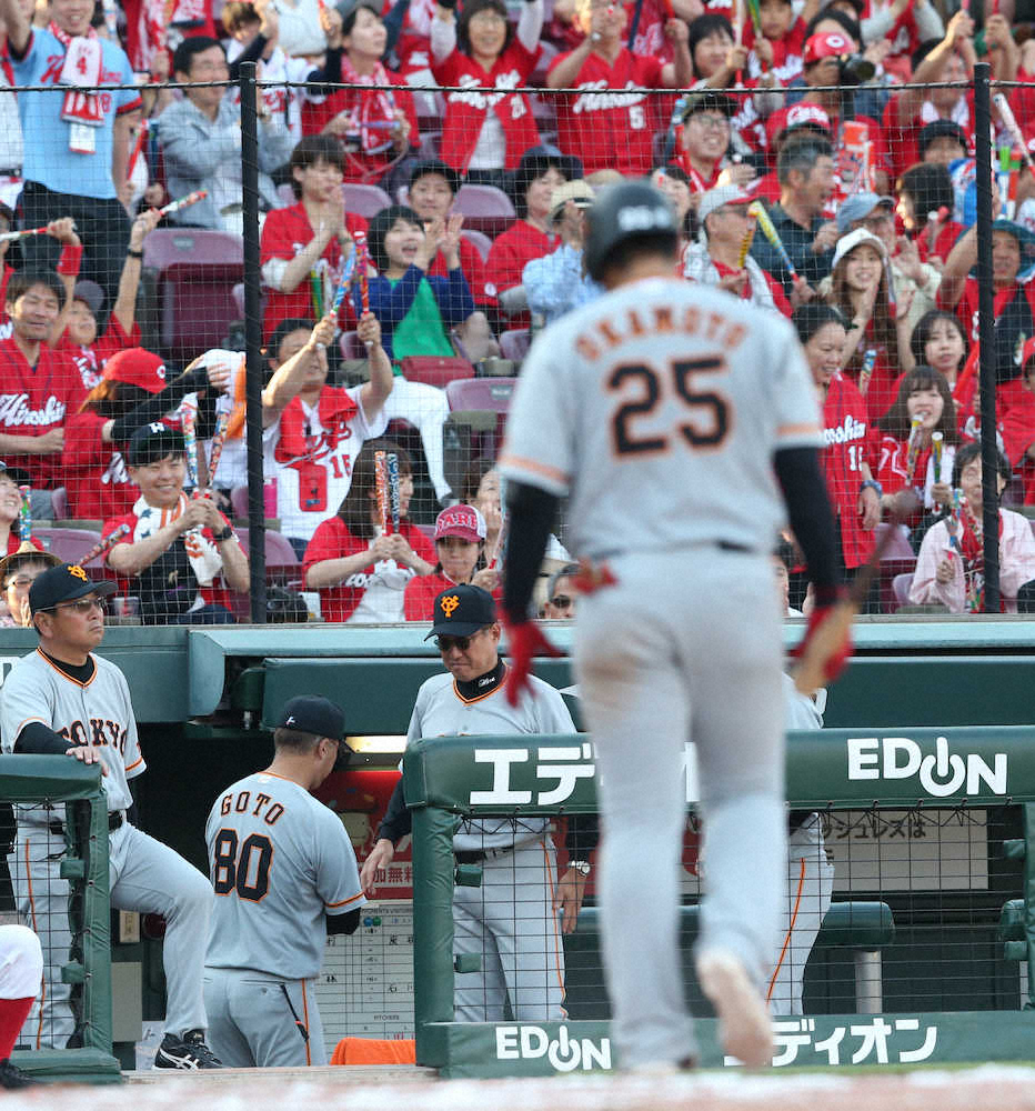 【画像・写真】広島VS巨人　2日連続の延長戦は3―3で痛み分け　借金完済懸かった9回に中崎打たれる