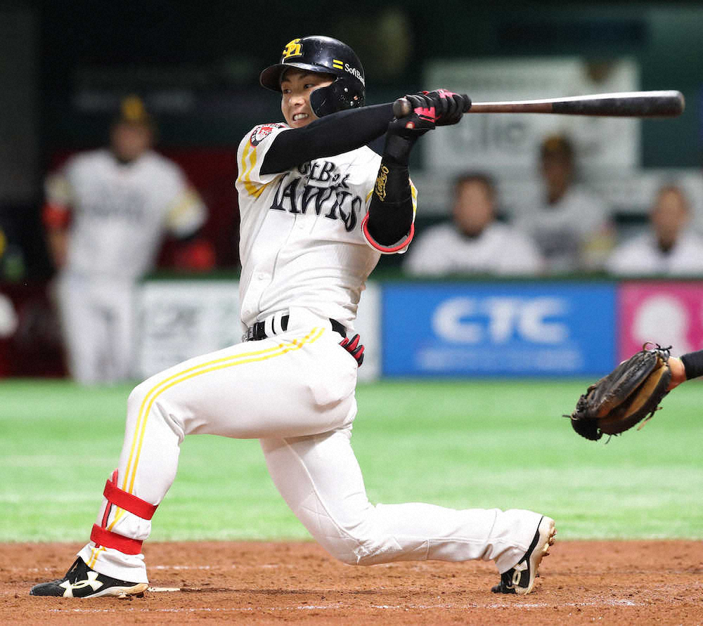 【画像・写真】ソフトバンク猛打！初回に6者連続安打、2回までに3発9得点