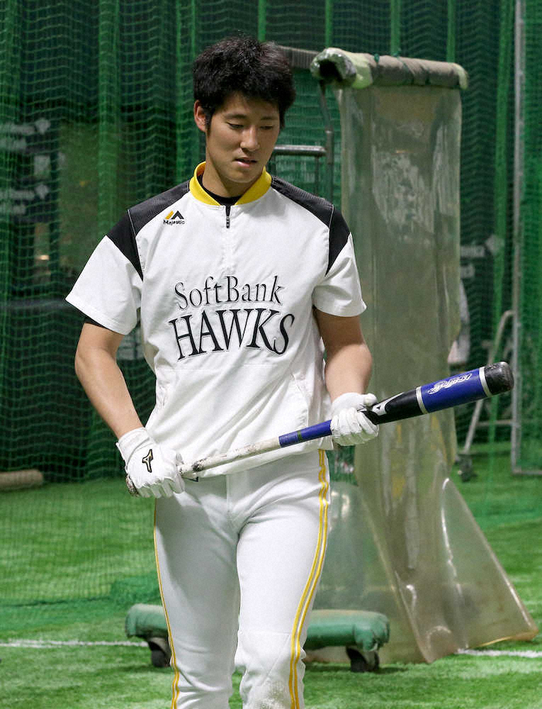 【画像・写真】ソフトB上林は右手薬指中手骨の剥離骨折　工藤監督「抹消はしない」