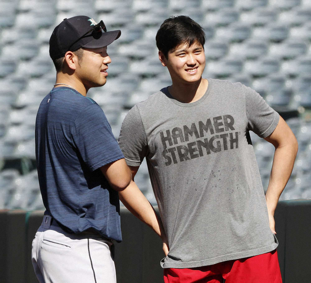 【画像・写真】大谷の「鈍感力」に雄星も感心「あいつ、全然気にしないんですよね」