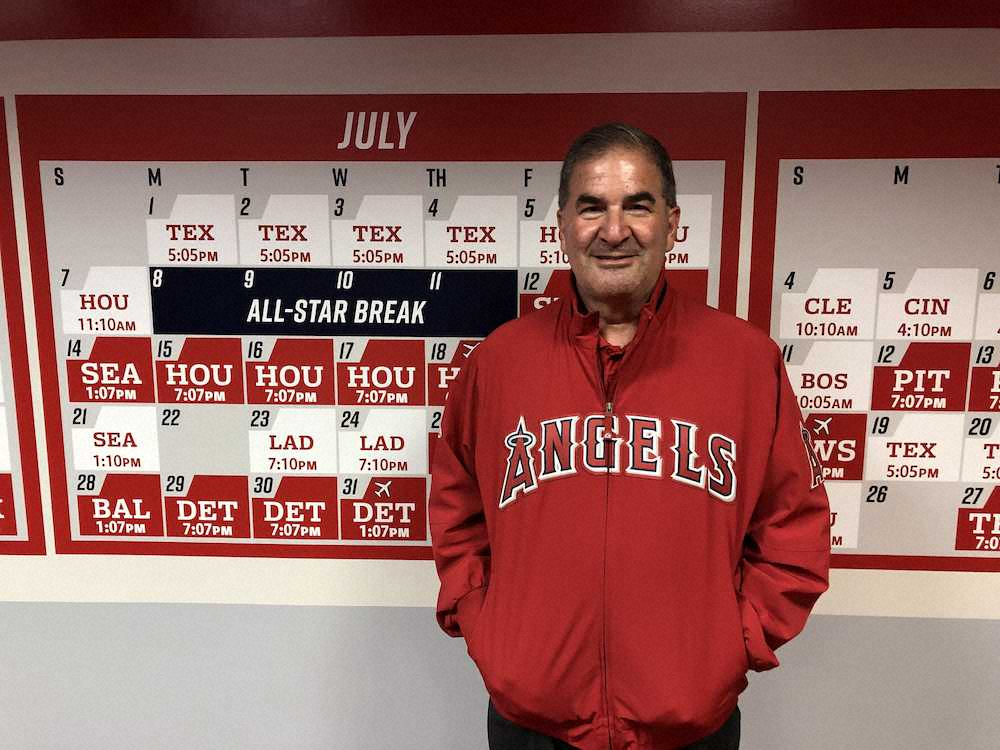 【画像・写真】「まずはお帰り！」エ軍副社長が大谷にエール「野球への敬意素晴らしい」