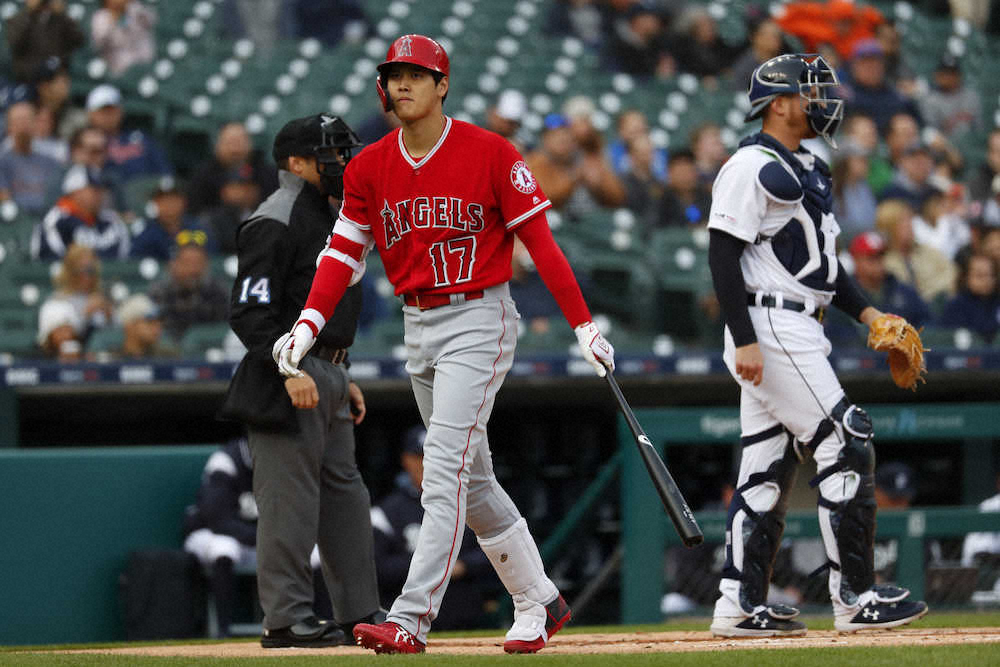 【画像・写真】大谷　第2打席は三ゴロ、好機に凡退　7打席連続快音なし