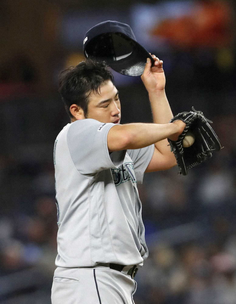 【画像・写真】雄星、帽子に「松ヤニ」？画像がSNSで拡散…ヤ軍は“気にせず”