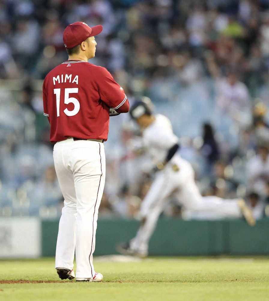 【画像・写真】3被弾KO…楽天　平石監督も首ひねる美馬の不調「ボールに勢いはあるんだけど…」