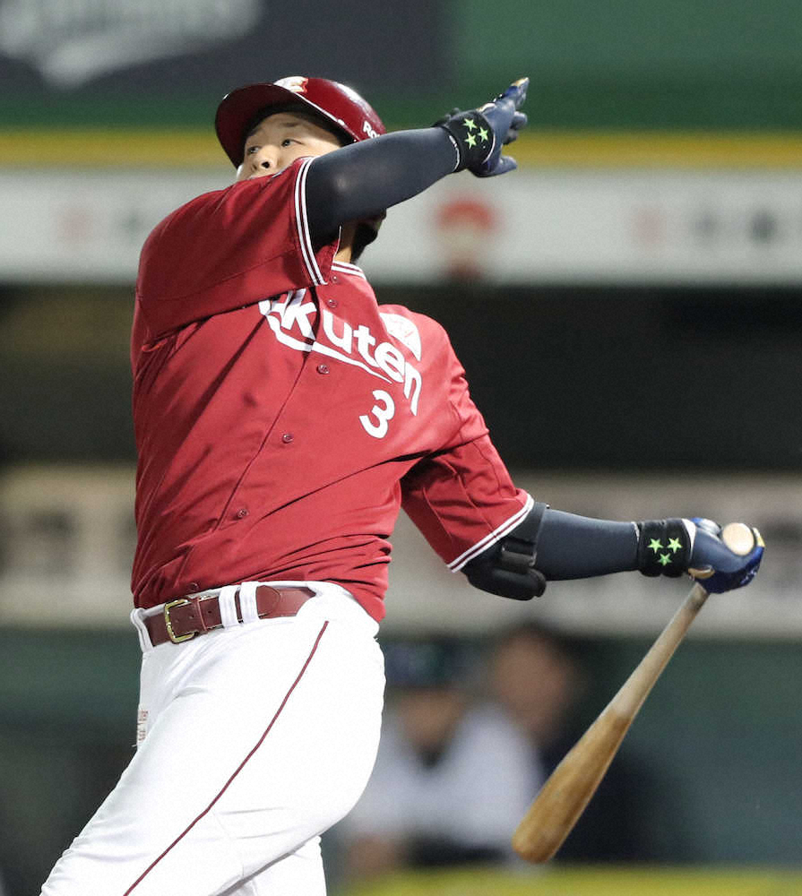 【画像・写真】楽天・浅村、上昇2発「いいきっかけに」連勝ストップも打線好調