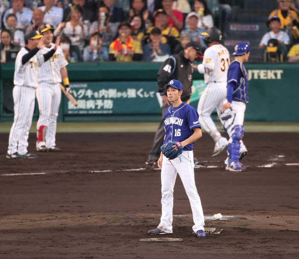 【画像・写真】中日2連敗で借金5　又吉が2回5失点KO「これ以上迷惑かけられない」