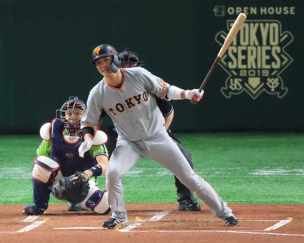 【画像・写真】巨人・坂本勇がリーグタイ開幕35試合連続出塁　金本に並んだ