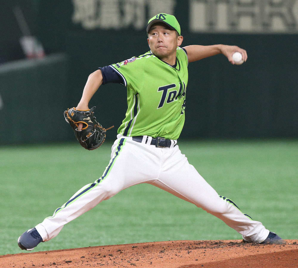 【画像・写真】ヤクルト石川　18年連続白星へ勝利投手の権利を持って降板　5回無失点