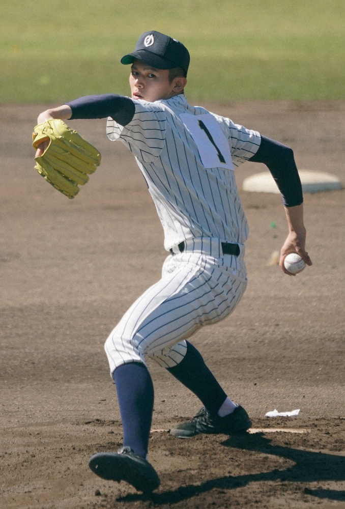 【画像・写真】大船渡・佐々木“消える魔球”で7回16K　163キロ封印も打者お手上げ「球が見えないです」