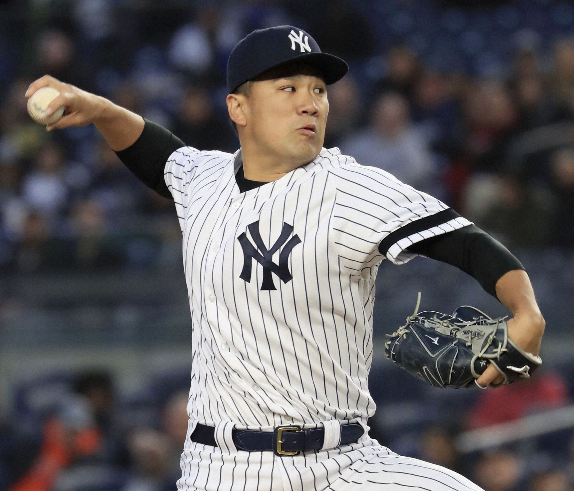 【画像・写真】ヤンキース・田中　レイズ戦に備え調整　宝刀スプリット苦心もサイヤング腕と投げ合いへ