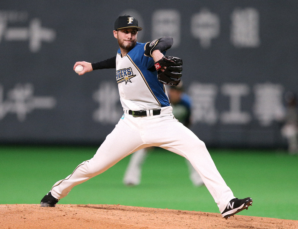 【画像・写真】日本ハム・ハンコックが右肩腱板炎　2週間ノースロー調整へ