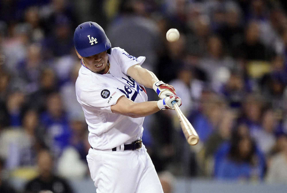 【画像・写真】マエケン　メジャー初のマルチ！チーム全得点叩き出し“打”も上り調子