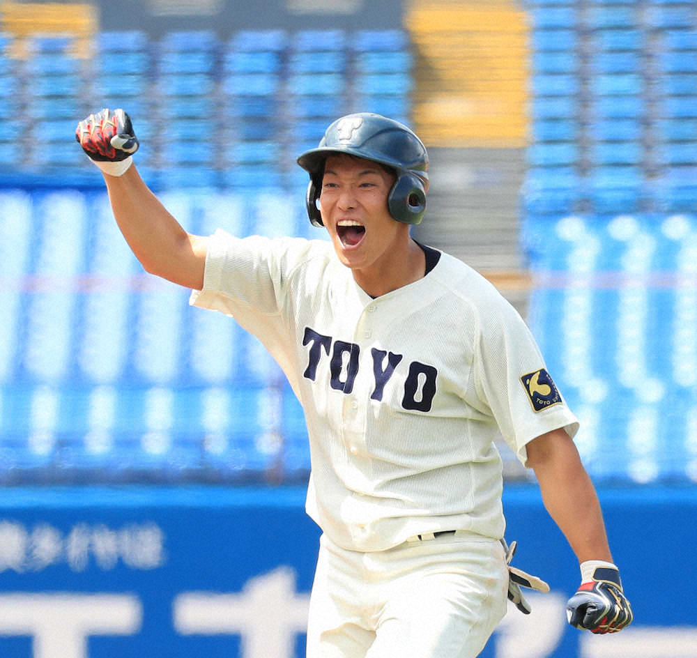 【画像・写真】東洋大劇勝　途中出場の津田サヨナラ打　2季ぶりVへ前進