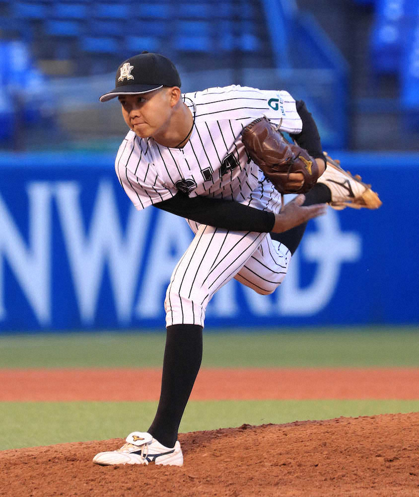 【画像・写真】亜大　延長引き分けも4投手継投で零封　生田監督「負けなくてよかった」