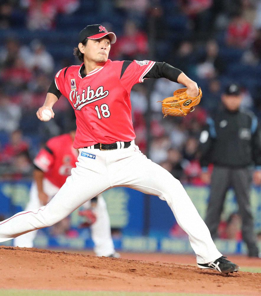【画像・写真】ロッテ、涌井好投も4連勝ならず　井口監督「打つ方が援護できなかった」