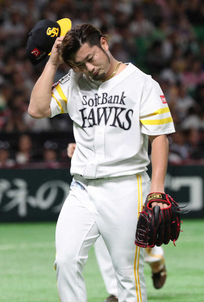 【画像・写真】ソフトB森、今季初被弾で3度目救援失敗　工藤監督の信頼は揺るがず