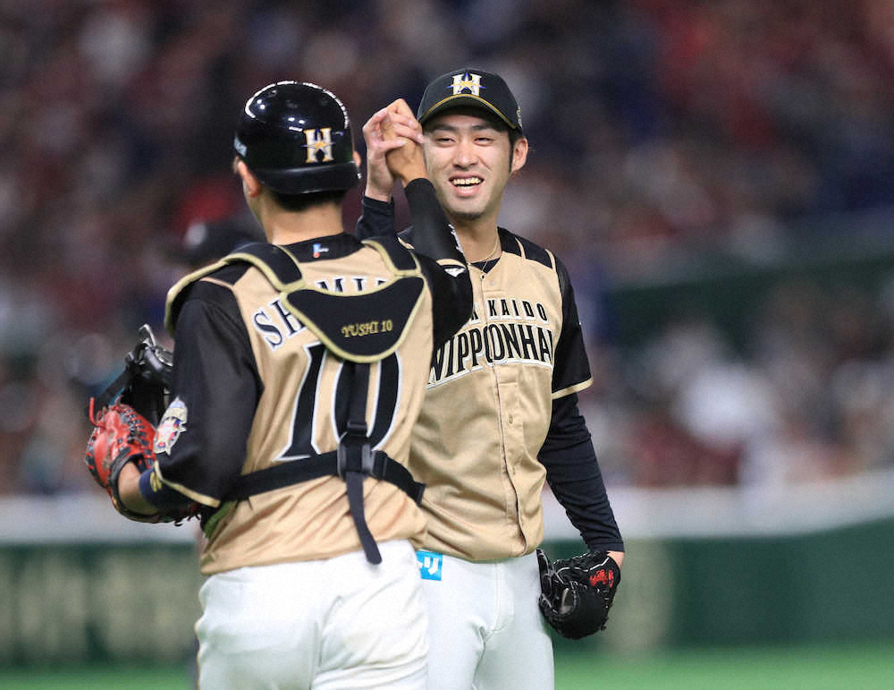 【画像・写真】日本ハム、5投手で無失点リレー！楽天は辛島好投も援護なし