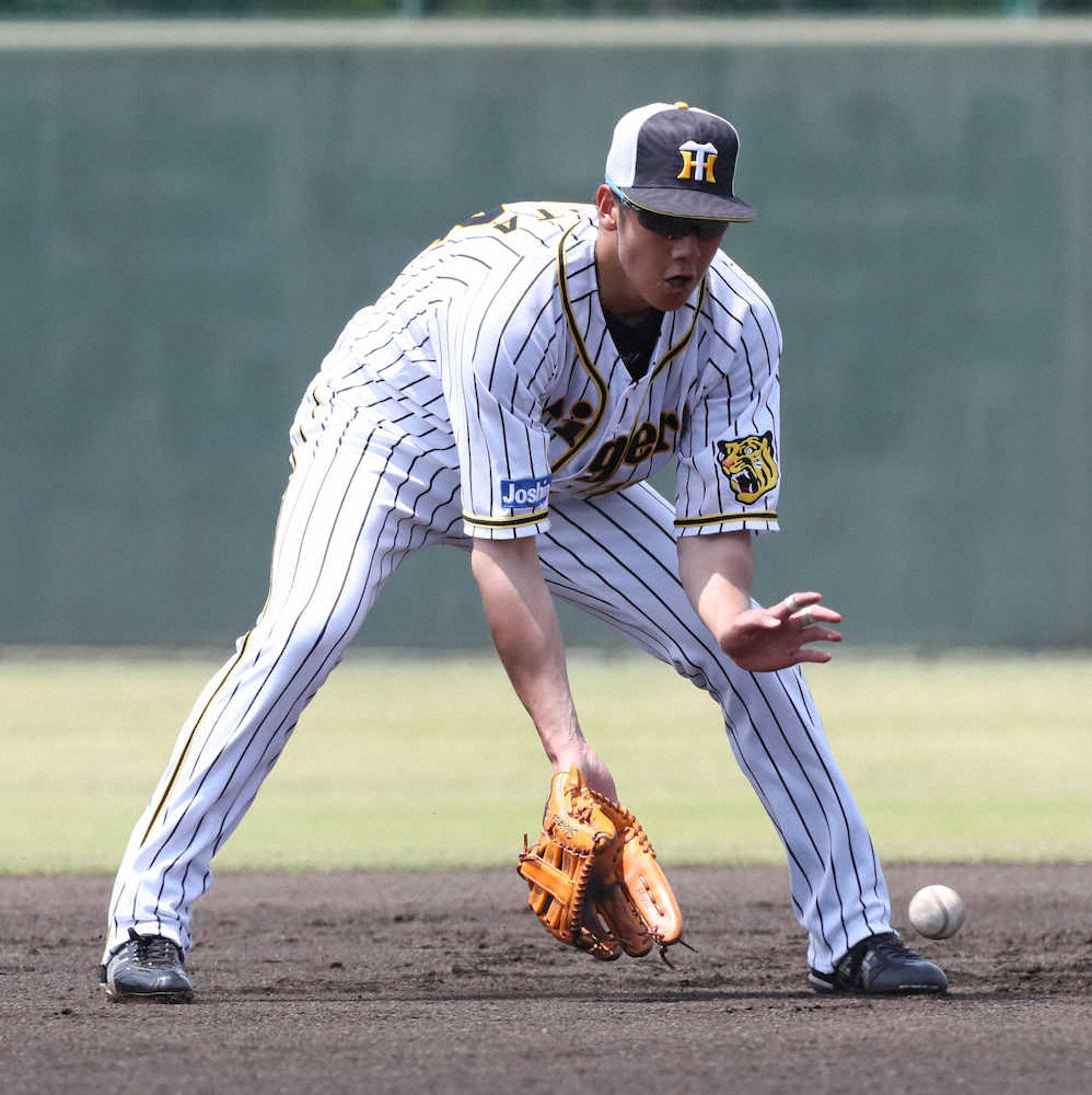 【画像・写真】ノックを受ける横田　（撮影・奥　調）