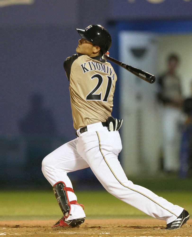 【画像・写真】日本ハム・清宮　「3番・DH」で2軍戦に出場、3打数無安打も荒木2軍監督「積み重ね」