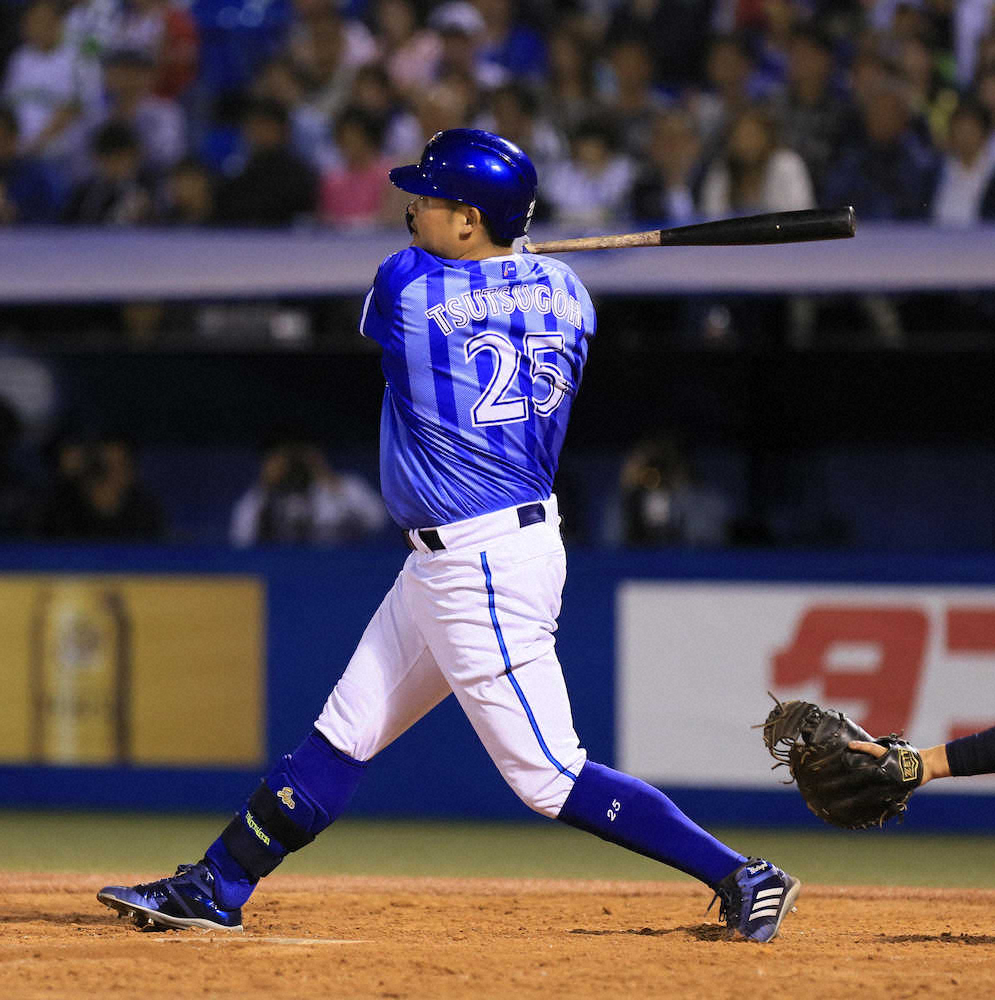 【画像・写真】DeNA・筒香　7試合ぶりの打点「積極的に打ちに行きました」