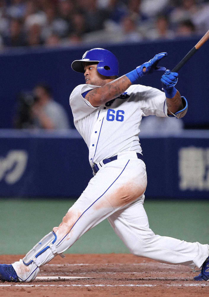 【画像・写真】中日　接戦制し連敗ストップ！ビシエドV打、清水5回2失点で2勝目