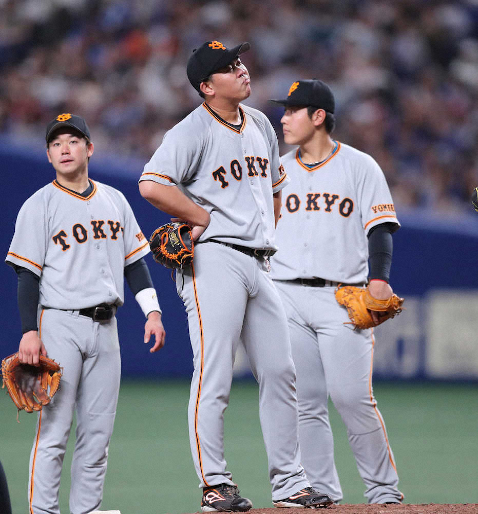 【画像・写真】巨人・原監督「1点が重いゲームになった」　山口4失点にも粘りを評価「次回微調整」