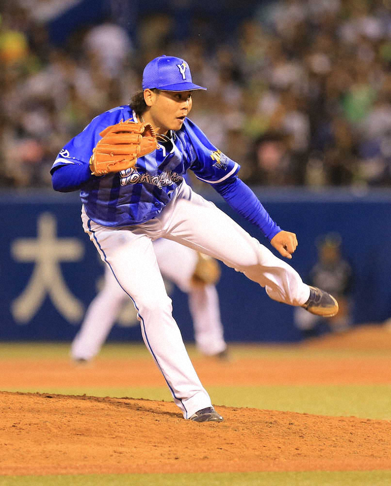 【画像・写真】DeNA浜口、1カ月ぶり復帰で2安打完封　9回の大ピンチ「残っている力全部出し切るつもりで」