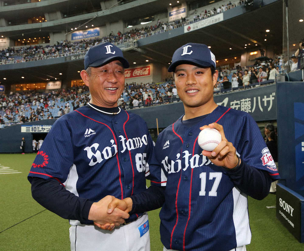 【画像・写真】西武ドラ1松本航、初登板初勝利「スタートラインに立てた」球団では松坂以来20年ぶり